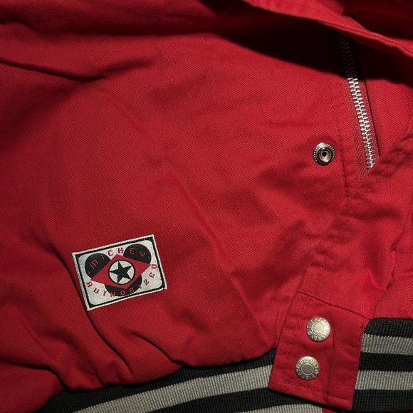 Disney Red Mickey Mouse Bomber Jacket - Picture 8 of 11